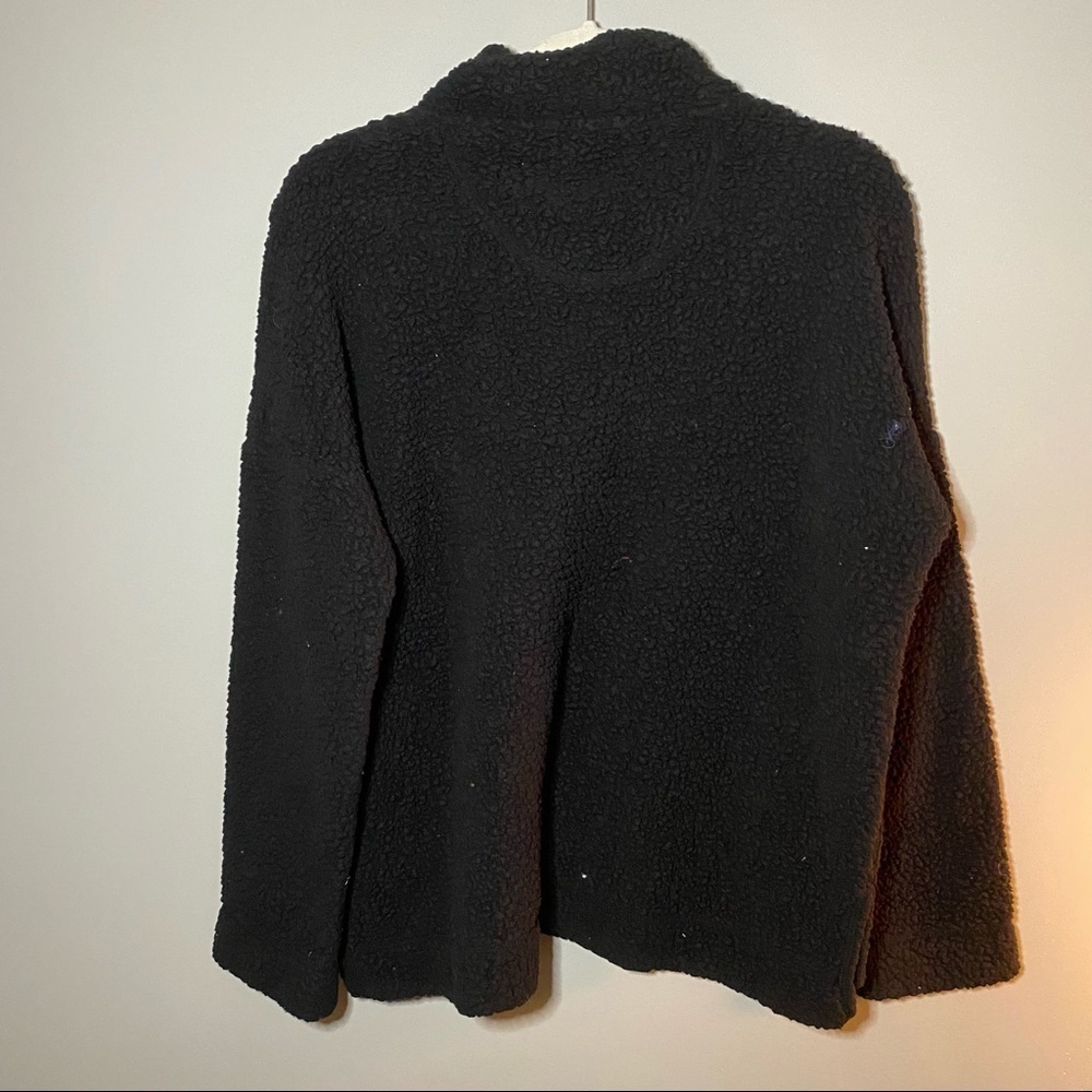 ❌SOLD❌Aerie 1/2 Button Snap Sherpa Jacket Small - Picture 2 of 4